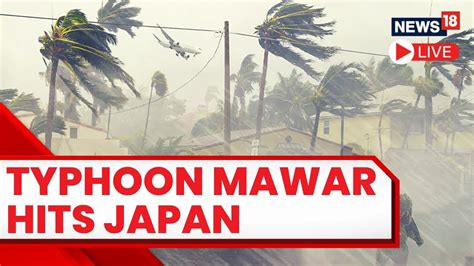 Typhoon Mawar losing strength as it heads toward Japan’s Okinawa Islands